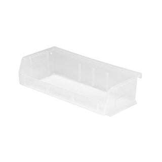 Quantum Storage Systems Polypropylene Hanging Bin - Clear