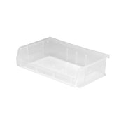 Quantum Storage Systems Polypropylene Hanging Bin, 11" x 7 3/8" - Clear