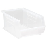 Quantum Storage Systems Polypropylene Hanging Bin, 8 1/4" x 13 5/8" - Clear