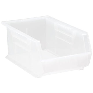 Quantum Storage Systems Polypropylene Hanging Bin, 8 1/4" x 13 5/8" - Clear