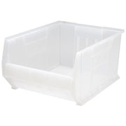 Quantum Storage Systems Polypropylene Hulk Bin, 18 1/4" x 23 7/8" - Clear