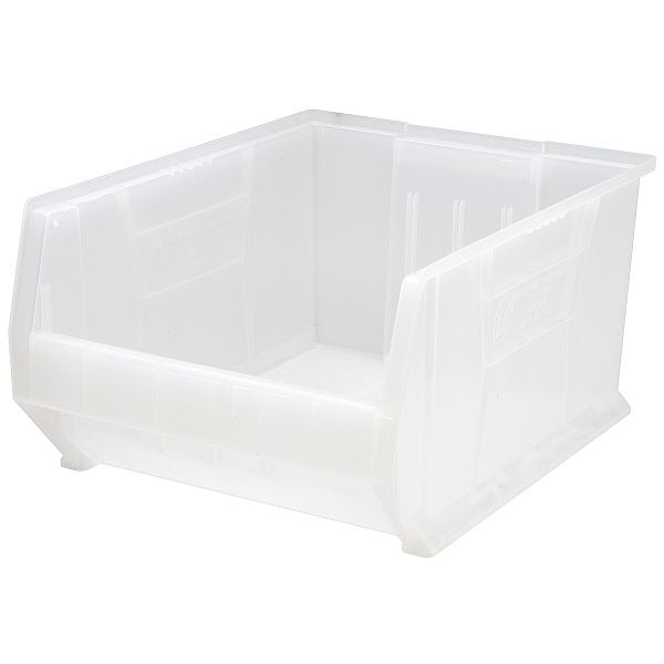 Quantum Storage Systems Polypropylene Hulk Bin, 18 1/4" x 23 7/8" - Clear
