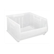 Quantum Storage Systems Polypropylene Hulk Bin, 22 1/2" x 23 7/8" - Clear