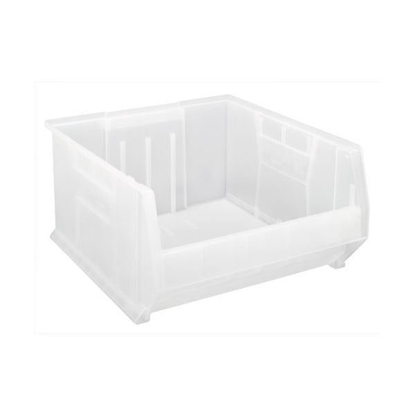Quantum Storage Systems Polypropylene Hulk Bin, 22 1/2" x 23 7/8" - Clear