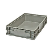 Quantum Storage Systems HDPE Plastic Wall Container, Gray - 15" x 24" x 5"