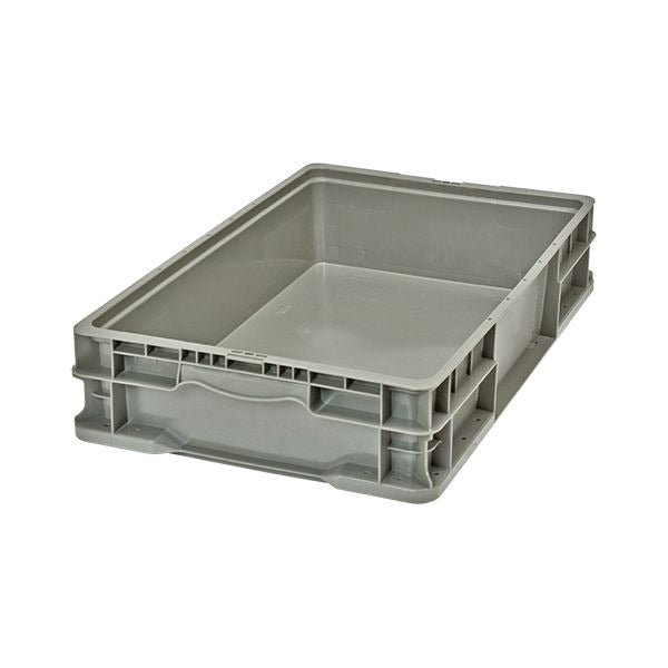 Quantum Storage Systems HDPE Plastic Wall Container, Gray - 15" x 24" x 5"