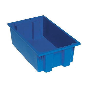 Quantum Storage Systems Polypropylene Tote, Red - 18" x 11" x 6"