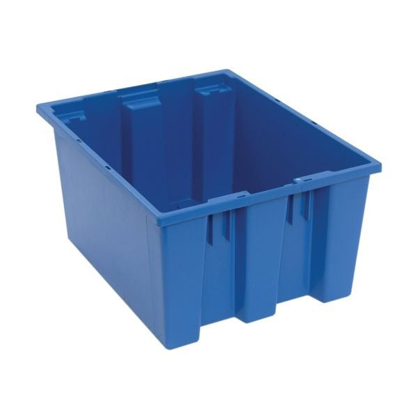 Quantum Storage Systems Polypropylene Tote, Red - 19 1/2" x 15 1/2" x 10"