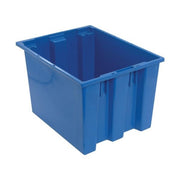 Quantum Storage Systems Polypropylene Tote, Gray - 19 1/2" x 15 1/2" x 13"