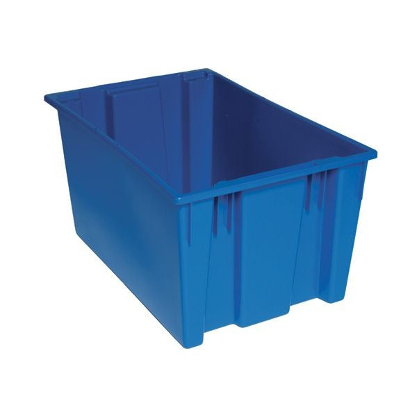 Quantum Storage Systems Polypropylene Tote, Red - 29 1/2" x 19 1/2" x 15"
