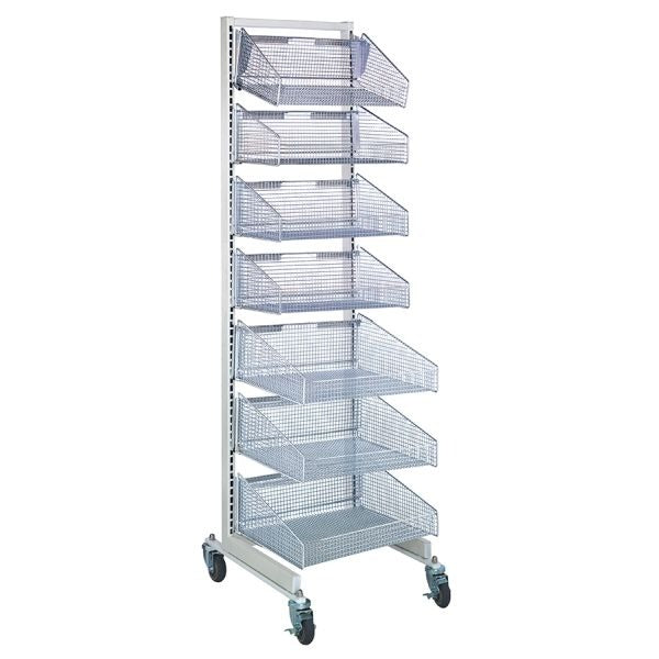 Quantum Storage Systems WS70 Partition Wall System, 74" High, Silver - 26"