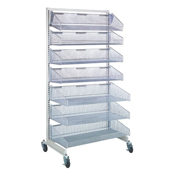 Quantum Storage Systems WS70 Partition Wall System, 74" High, Silver - 36"