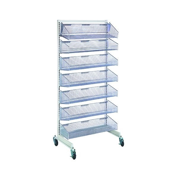 Quantum Storage Systems WS70 Partition Wall System, 74" High, Silver - 36"