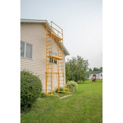 Paragon Pro Manufacturing Solutions 1101-96 Steel Tele-Tower Telescoping Scaffold, 32" x 104", Yellow - photo 6