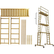Paragon Pro Manufacturing Solutions 1177-2296 Steel Scaffold Extension, 25 1/2" x 97", Yellow - photo 2