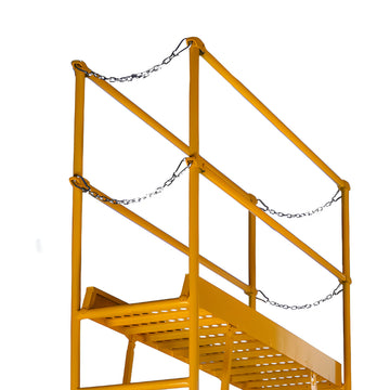 Paragon Pro Manufacturing Solutions 1400 Steel Platform Truck, 28" x 52", Yellow - Default Title