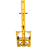 Paragon Pro Manufacturing Solutions 195T Steel Drywall Lift Loader, 18" x 18", Yellow - photo 3