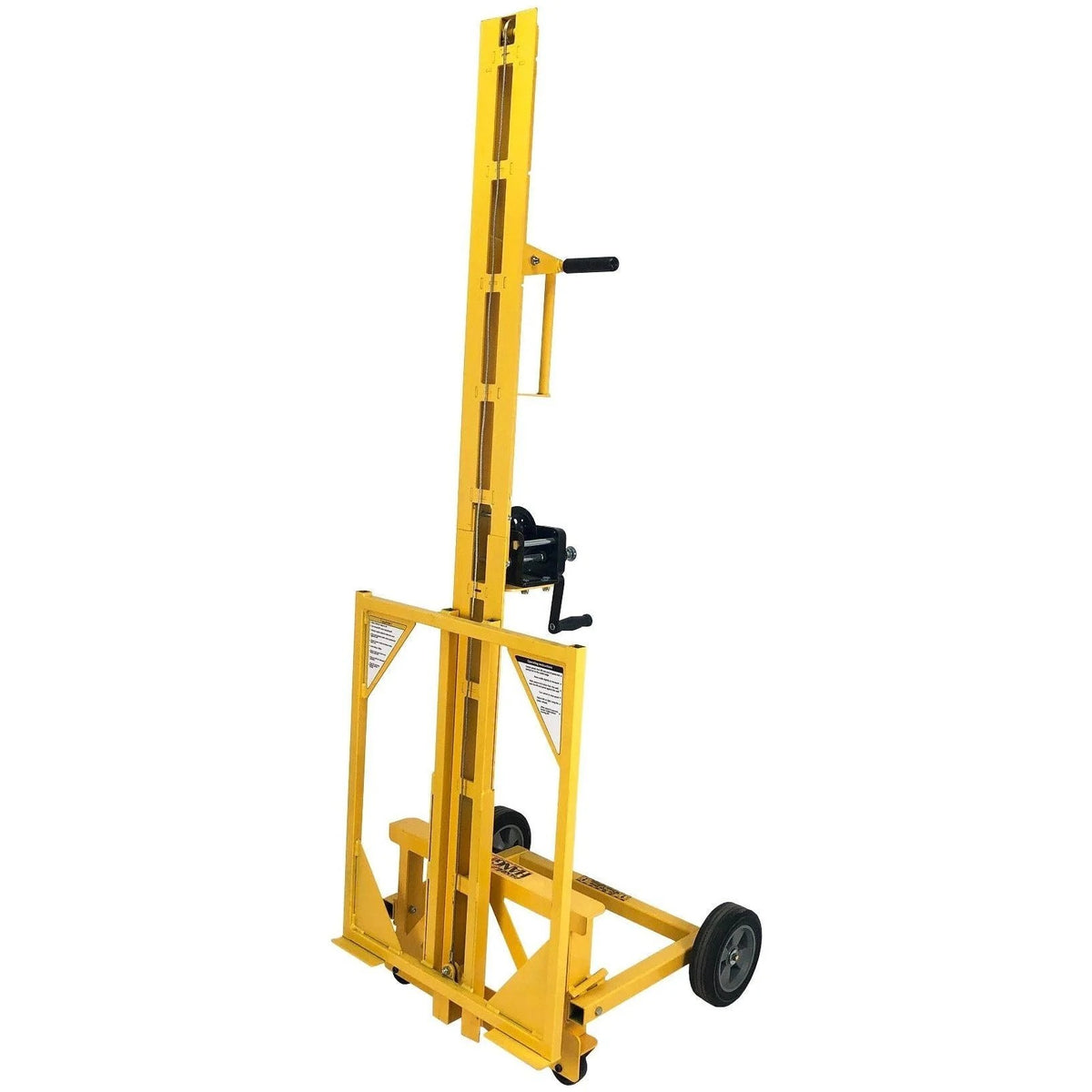 Paragon Pro Manufacturing Solutions 195T Steel Drywall Lift Loader, 18" x 18", Yellow - Default Title