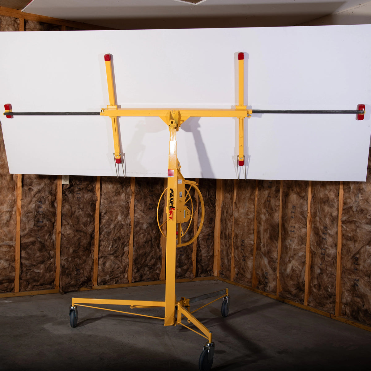 Paragon Pro Manufacturing Solutions 439 Steel Drywall Lift, 58" x 50", Yellow - photo 3