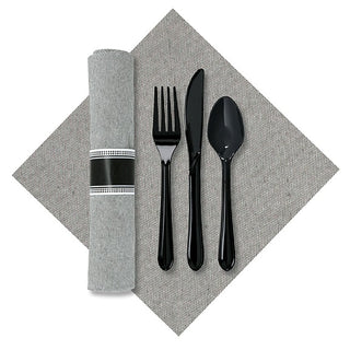 Hoffmaster 120017 Plastic Cutlery Set, 100/Case - Default Title