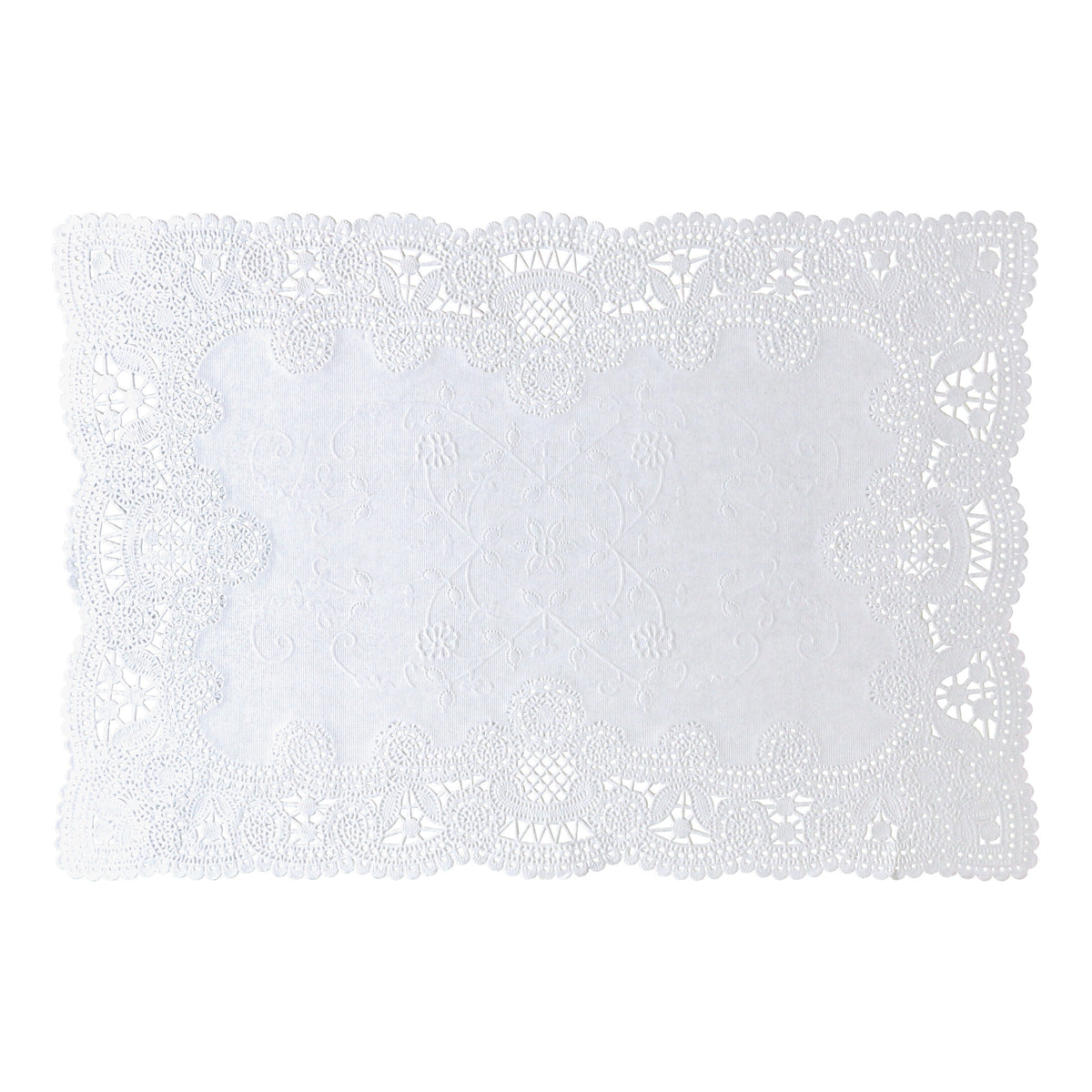 Hoffmaster 310711 Paper Placemat, 10" x 14", White, 1,000/Case - Default Title