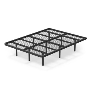 Rize Home 1250027 Steel Bed Base, California King, Black - Default Title