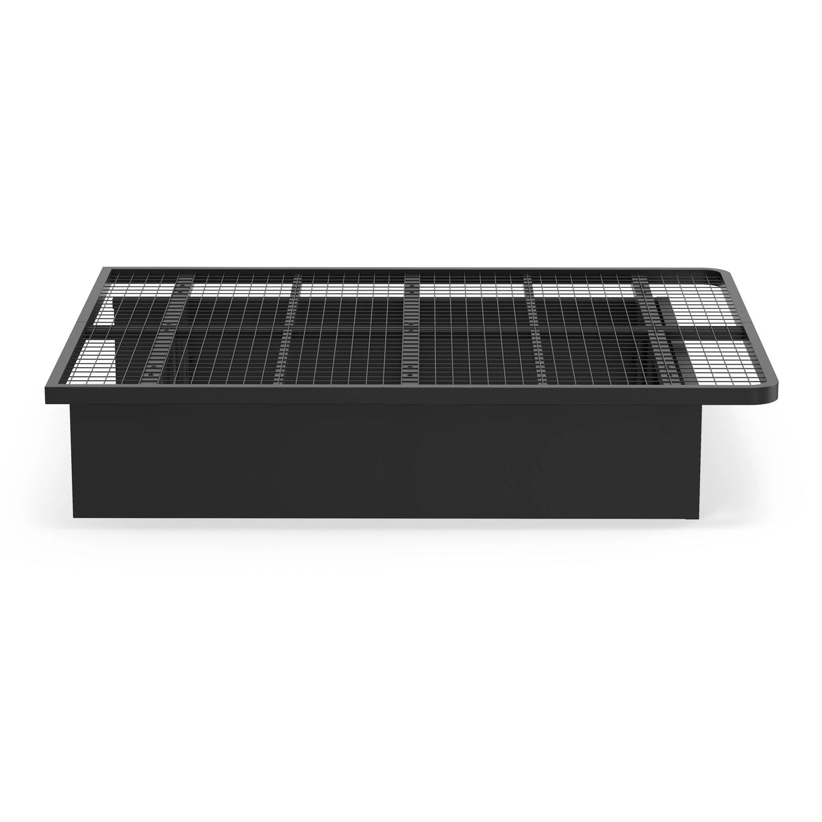 Rize Home 1250107 Steel Bed Base, Queen, Black - photo 3