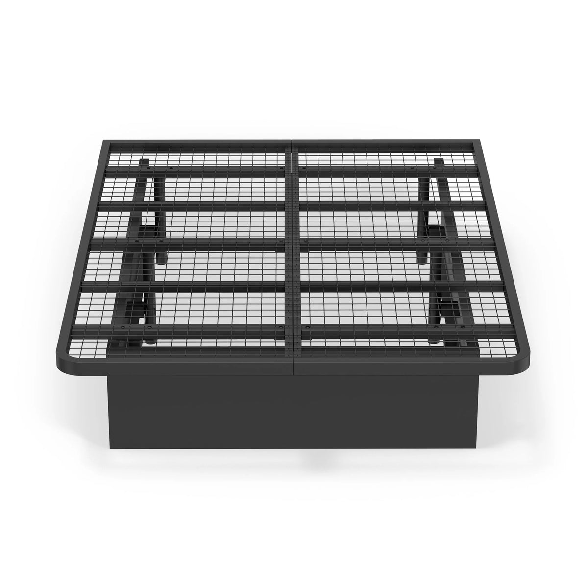 Rize Home 1250107 Steel Bed Base, Queen, Black - photo 4