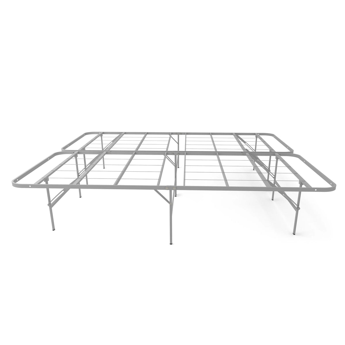Rize Home PB50 Steel Bed Base, Queen, Silver - photo 2
