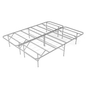 Rize Home PB50 Steel Bed Base, Queen, Silver - Default Title