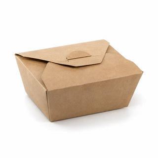New Roots PLA Coated Paper Take-Out Container, Kraft