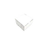 Southern Champion Paperboard Bakery Box, White - 8" x 8" x 5"