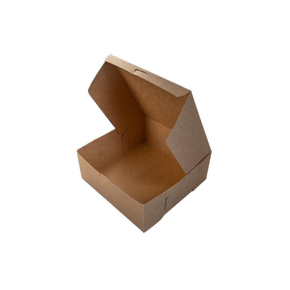 Southern Champion Paperboard Kraft Cake Box - 10" x 10" x 4"