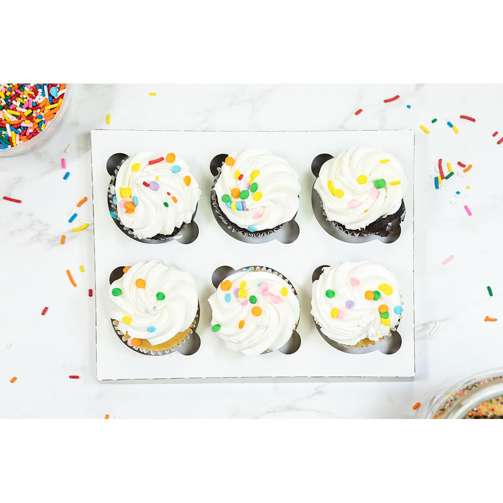 Southern Champion Paperboard Cupcake Insert, 7/8" High, 200/Case - 6 7/8" x 8 7/8"