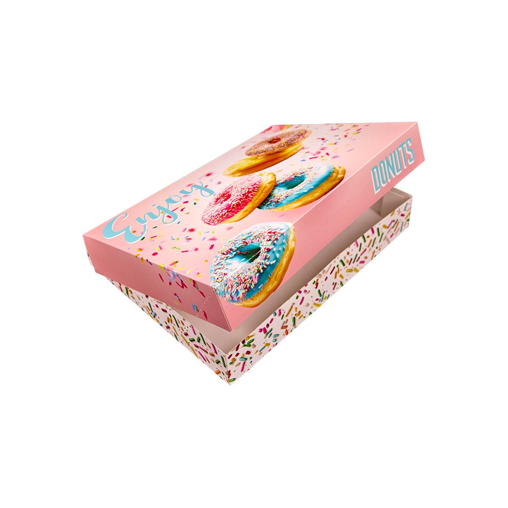 Southern Champion Paperboard Donut Box, 1/4 Sheet 14 1/4" x 10 3/4", Multicolor, 125/Case - photo 3