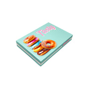 Southern Champion Paperboard Donut Box, 1/4 Sheet 14 1/4" x 10 3/4", Multicolor, 125/Case - "Tasty"