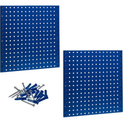 Triton Products Blue Steel LocBoard, 24" Wide, 2/Pack - Blue