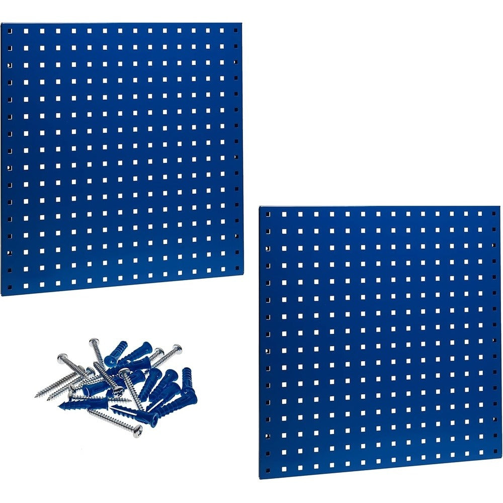 Triton Products Blue Steel LocBoard, 24" Wide, 2/Pack - Blue