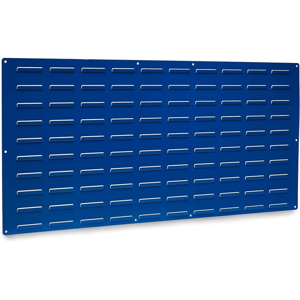 Triton Products Steel Louvered Panel, 48" Wide, Blue - 1/Each