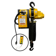 OZ Lifting Products OZ4000ECW Hoist, 2 Ton, 115V - 10'
