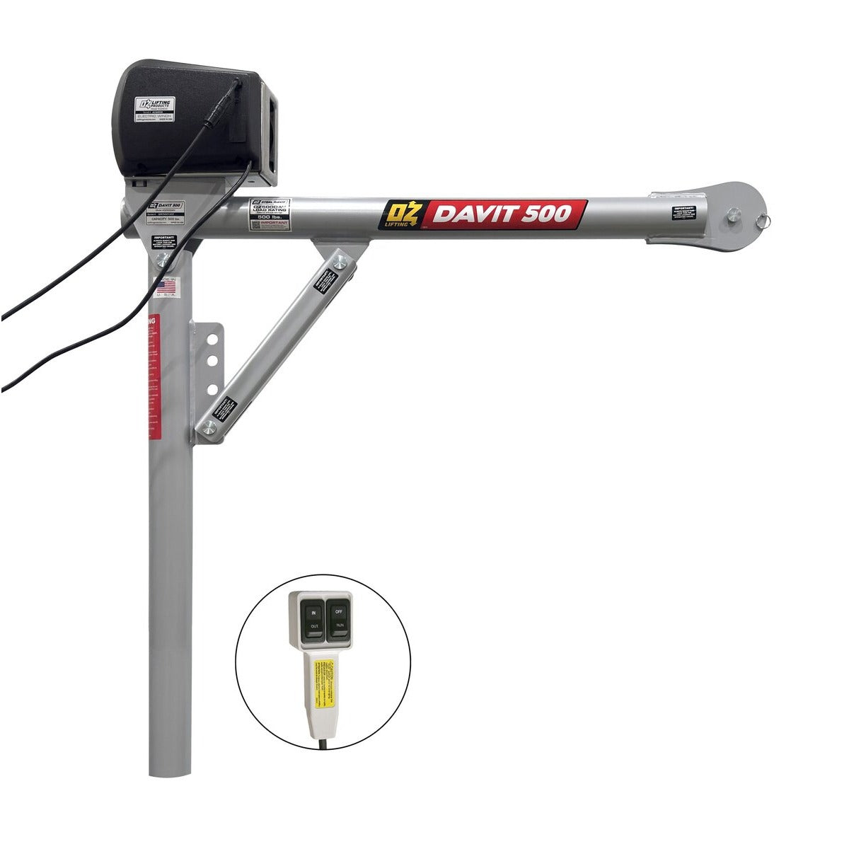 OZ Lifting Products Steel Crane - 500 lb.