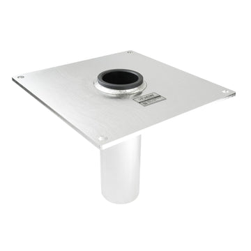 OZ Lifting Products OZSOC1-TPSS Stainless Steel Base, 16" x 16", Silver - Default Title