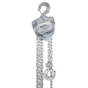 OZ Lifting Products Stainless Steel Hoist - 1 Ton