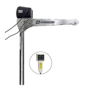 OZ Lifting Products OZSS1500DAV Stainless Steel Crane, 1,500 lb. Capacity, Silver - 110V AC Electric