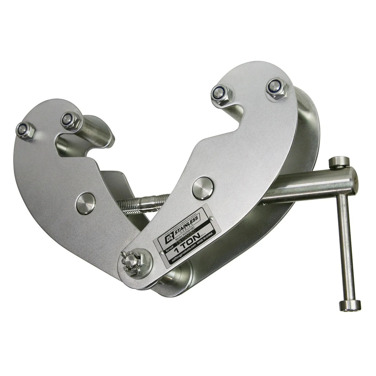OZ Lifting Products Stainless Steel Clamp, Silver - photo 2