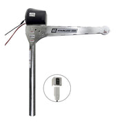 OZ Lifting Products OZSS1500DAV Stainless Steel Crane, 1,500 lb. Capacity, Silver - Manual