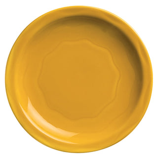 Libbey Cantina Porcelain Plate, Yellow, 12/Case - 6 1/4"