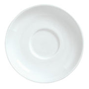 Libbey 911194031 Reflections Porcelain Tea Saucer Coupe, 5 7/8" Diameter, White, 36/Case - Default Title