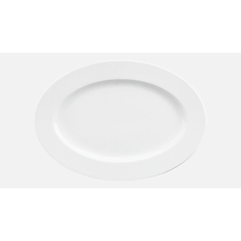 Schonwald Fine Dining Porcelain Platter, White, 6/Case - 14 3/8"