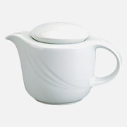 Schonwald 9184335 Donna Senior Porcelain Teapot, 12 oz., White, 6/Case - photo 2